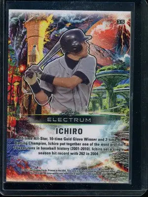2024 Leaf Electrum Ichiro #BS 77/99 Baseball - Baseball Card Single