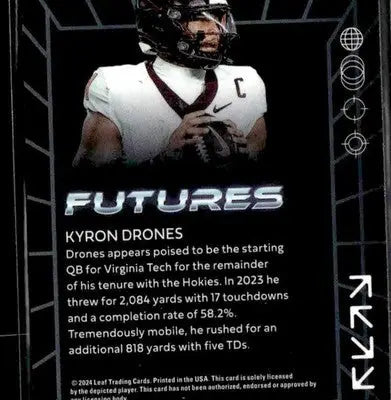 2024 Leaf Futures #127 Kyron Drones - Other