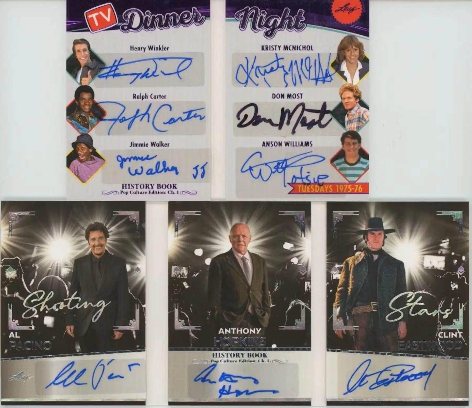 2024 Leaf History Book Pop Culture Edition Chapter 1 Hobby Box - Sports Card Hobby Boxes