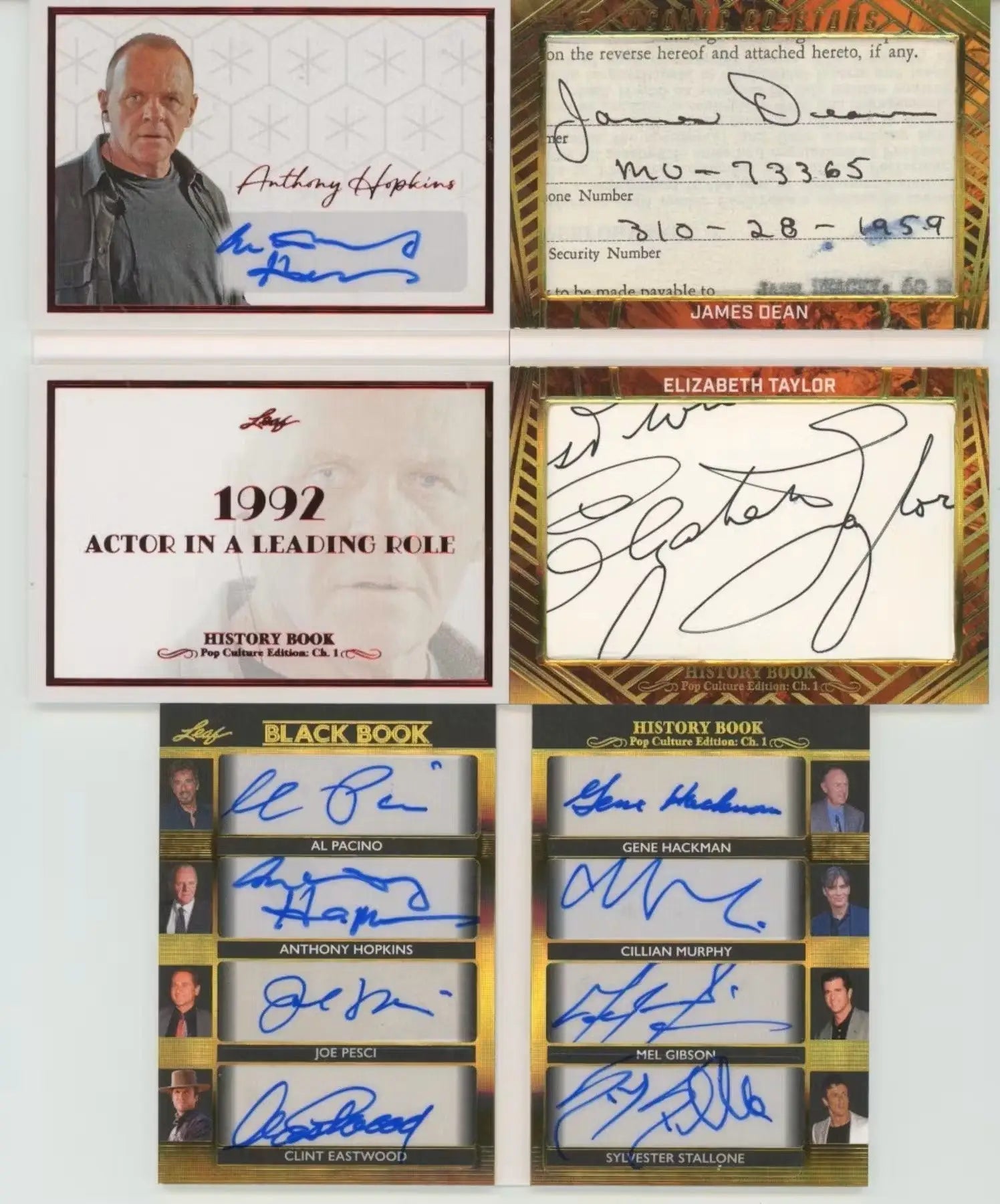2024 Leaf History Book Pop Culture Edition Chapter 1 Hobby Box - Sports Card Hobby Boxes