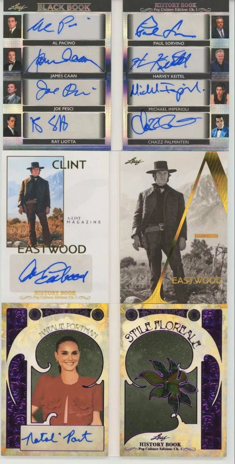 2024 Leaf History Book Pop Culture Edition Chapter 1 Hobby Box - Sports Card Hobby Boxes