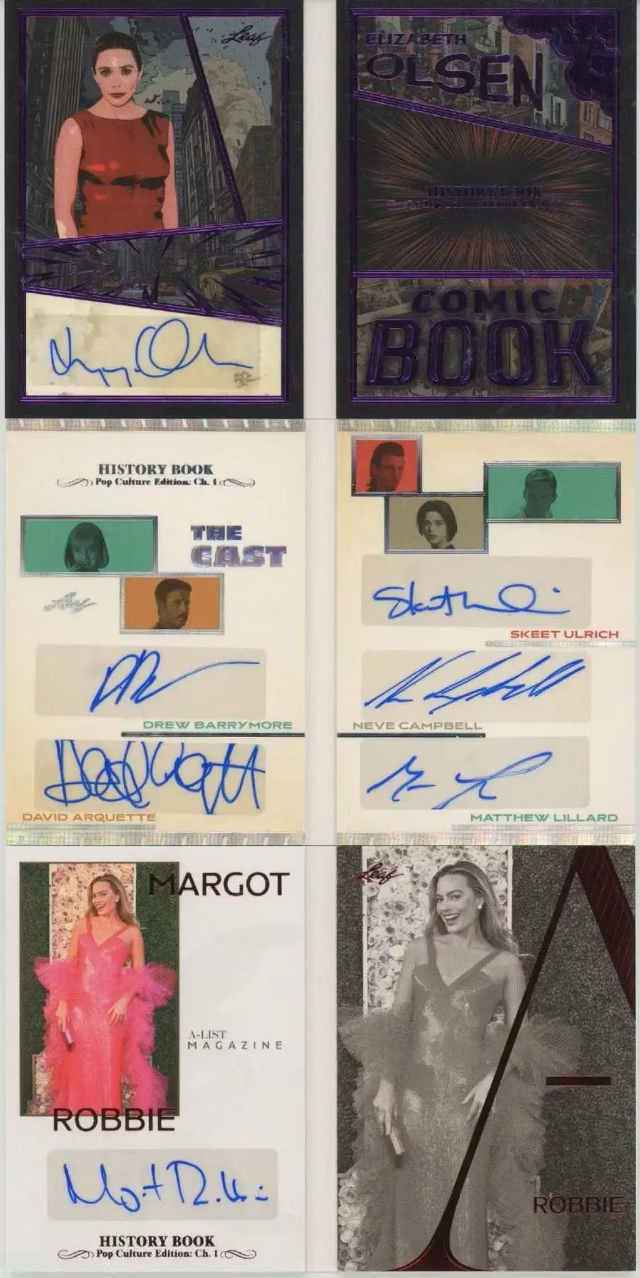 2024 Leaf History Book Pop Culture Edition Chapter 1 Hobby Box - Sports Card Hobby Boxes