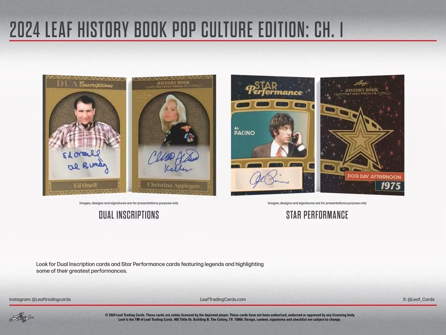 2024 Leaf History Book Pop Culture Edition Chapter 1 Hobby Box - Sports Card Hobby Boxes