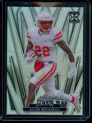 2024 Leaf Metal Alton McCaskill #111 RC Football - Football Card Single