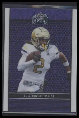2024 Leaf Metal #LB-98 Eric Singleton Jr Purple Shimmer #7/8 - Other