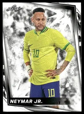 2024 Leaf Neymar Jr. #6 White Soccer - Soccer Card Single