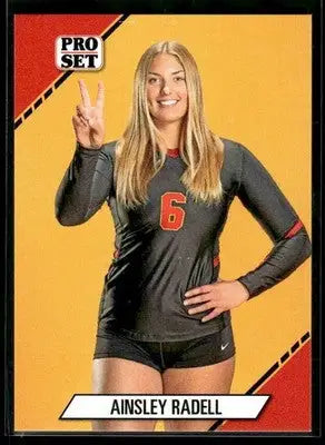 2024 Leaf Pro Set Southern CA Beach Volleyball Ainsley Radell #1 USC Trojans - Other