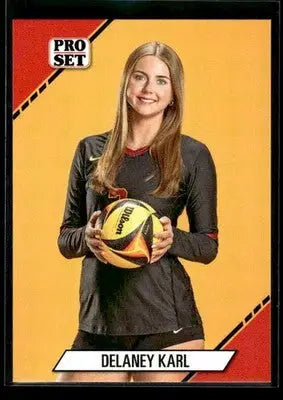 2024 Leaf Pro Set Southern CA Beach Volleyball Delaney Karl #5 USC Trojans - Other