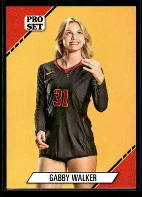 2024 Leaf Pro Set Southern CA Beach Volleyball Gabby Walker #8 USC Trojans - Other