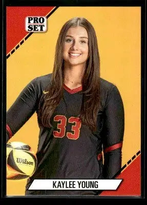 2024 Leaf Pro Set Southern CA Beach Volleyball Kaylee Young #11 USC Trojans - Beach Volleyball Card Single