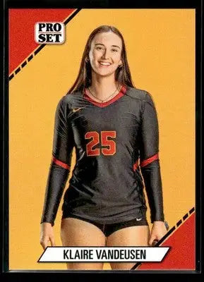 2024 Leaf Pro Set Southern CA Beach Volleyball Klaire Vandeusen #12 USC Trojans - Beach Volleyball Card Single