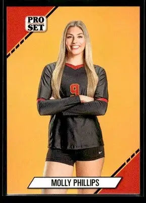 2024 Leaf Pro Set Southern CA Beach Volleyball Molly Phillips #18 USC Trojans - Beach Volleyball Card Single