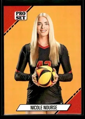 2024 Leaf Pro Set Southern CA Beach Volleyball Nicole Nourse #19 USC Trojans - Other