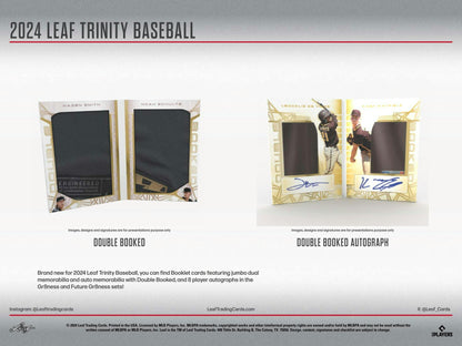 2024 Leaf Trinity Baseball Hobby Box | Columbia Sports Cards