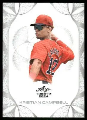 2024 Leaf Trinity Kristian Campbell #52 Baseball - Baseball Card Single