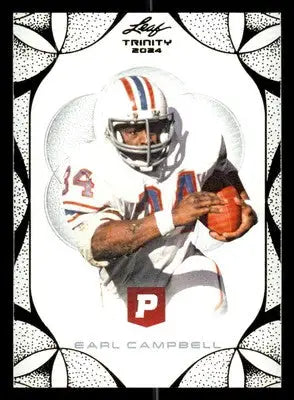 2024 Leaf Trinity - Pristine Auctions #33 Earl Campbell - Football Card Single