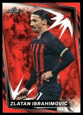 2024 Leaf Zlatan Ibrahimović #10 Soccer - Soccer Card Single