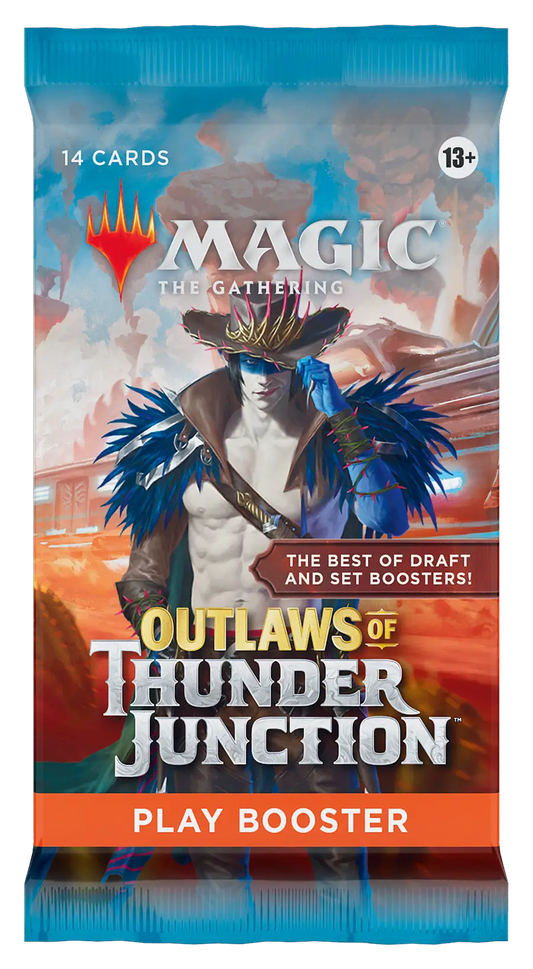 2024 MTG Outlaws of Thunder Junction - Play Booster Pack - Magic Card Box