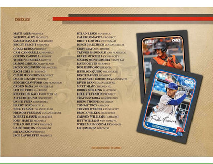 2024 Onyx Vintage Mega Series Baseball Hobby Box