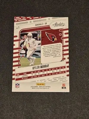 2024 Panini Absolute #1 Kyler Murray Retail - Football Card Single