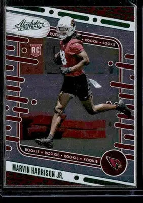 2024 Panini Absolute #104 Marvin Harrison Jr. Green - Football Card Single