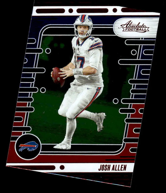 2024 Panini Absolute #11 Josh Allen Red and Blue