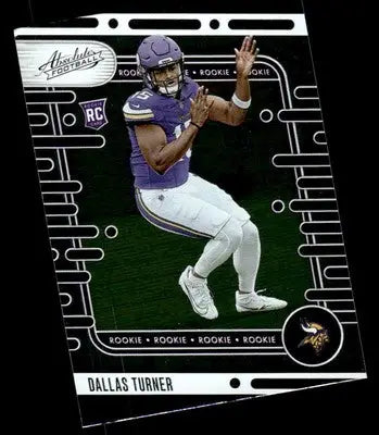 2024 Panini Absolute #117 Dallas Turner Retail - Football Card Single
