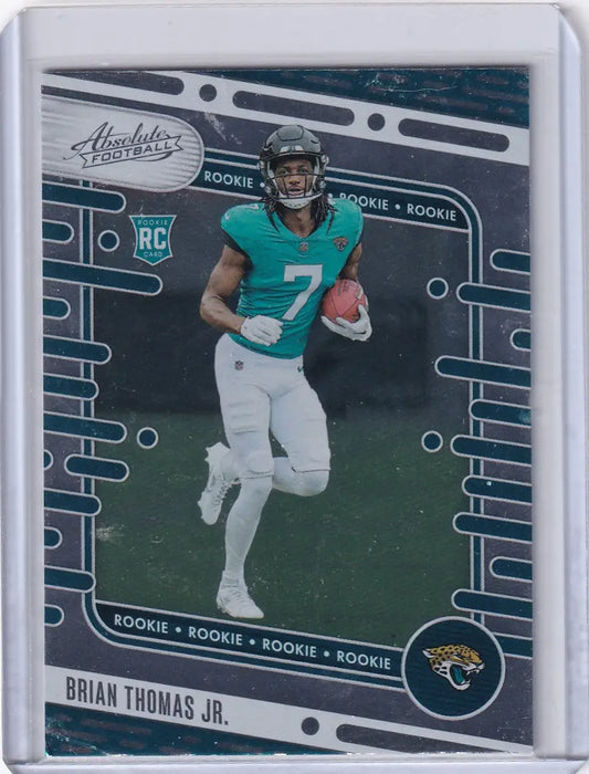 2024 Panini Absolute #123 Brian Thomas Jr. - Jacksonville Jaguars - Football Card Single
