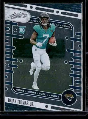 2024 Panini Absolute #123 Brian Thomas Jr. Retail - Football Card Single