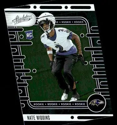 2024 Panini Absolute #130 Nate Wiggins Retail - Football Card Single