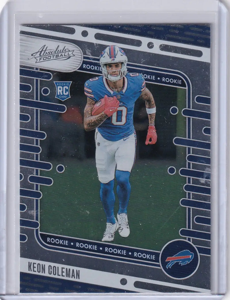 2024 Panini Absolute #133 Keon Coleman - Buffalo Bills - Football Card Single