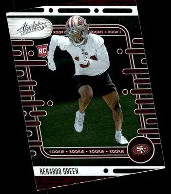 2024 Panini Absolute #159 Renardo Green Retail - Football Card Single
