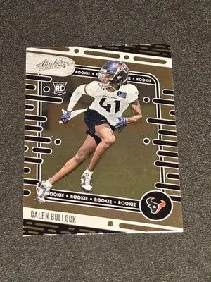 2024 Panini Absolute #165 Calen Bullock - Football Card Single