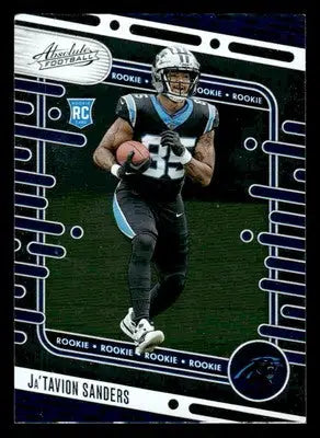 2024 Panini Absolute #177 Ja’Tavion Sanders Retail - Football Card Single