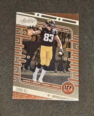 2024 Panini Absolute #182 Erick All - Football Card Single