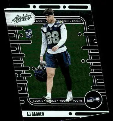 2024 Panini Absolute #184 AJ Barner Retail - Football Card Single
