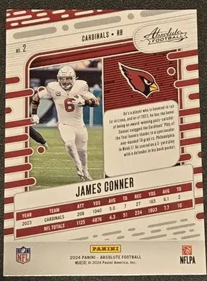 2024 Panini Absolute #2 James Conner Retail - Football Card Single