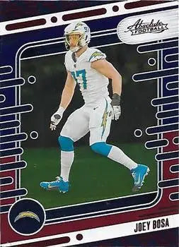 2024 Panini Absolute #59 Joey Bosa Red and Blue - Football Card Single