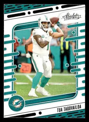2024 Panini Absolute #66 Tua Tagovailoa Retail Miami Dolphins - Football Card Single