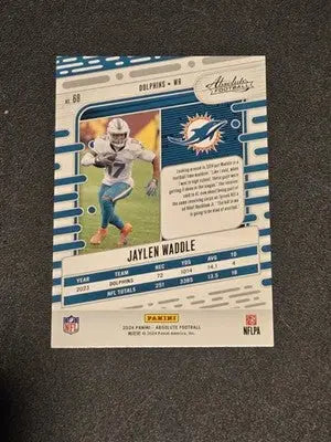 2024 Panini Absolute #68 Jaylen Waddle - Football Card Single