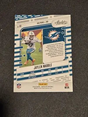 2024 Panini Absolute #68 Jaylen Waddle - Football Card Single