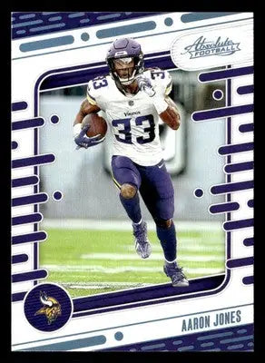 2024 Panini Absolute #71 Aaron Jones Retail Minnesota Vikings - Football Card Single