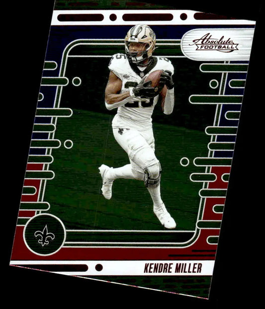 2024 Panini Absolute #78 Kendre Miller Red and Blue - Football Card Single