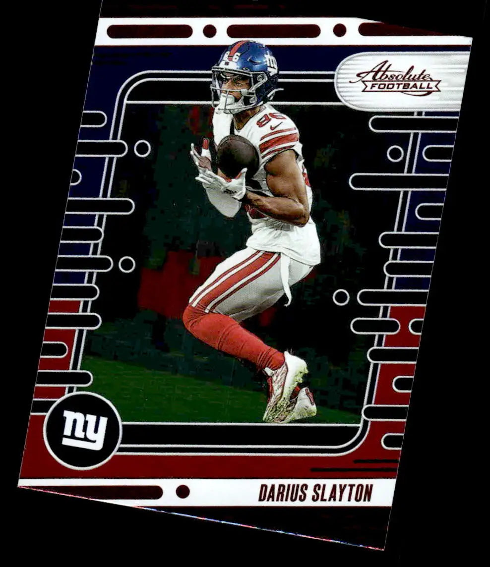 2024 Panini Absolute #80 Darius Slayton Red and Blue - Football Card Single