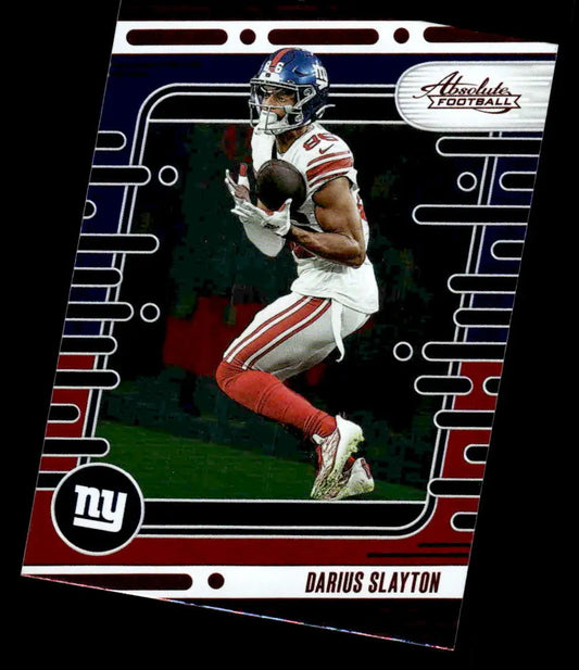 2024 Panini Absolute #80 Darius Slayton Red and Blue - Football Card Single