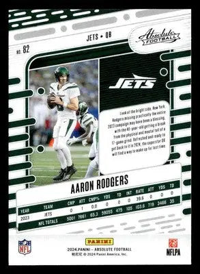 2024 Panini Absolute #82 Aaron Rodgers Retail - Football Card Single