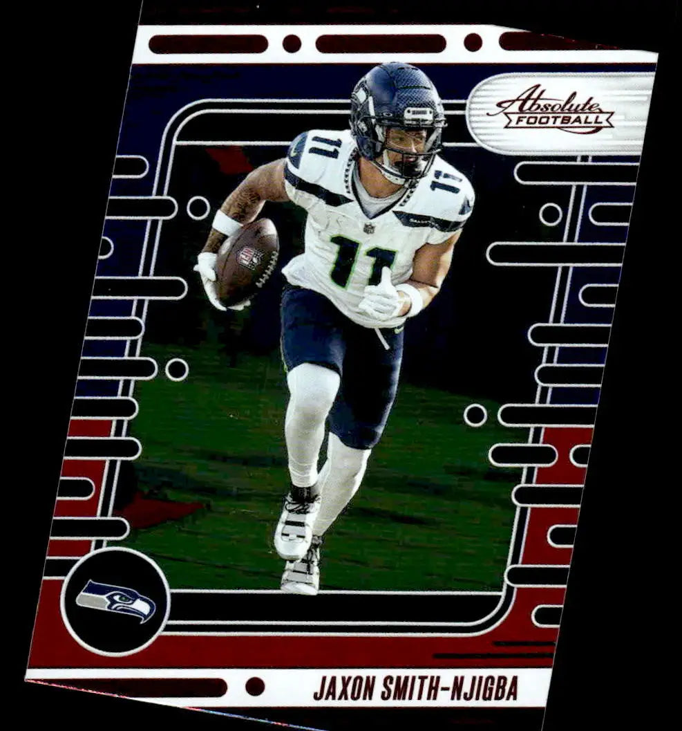 2024 Panini Absolute #94 Jaxon Smith-Njigba Red and Blue - Football Card Single