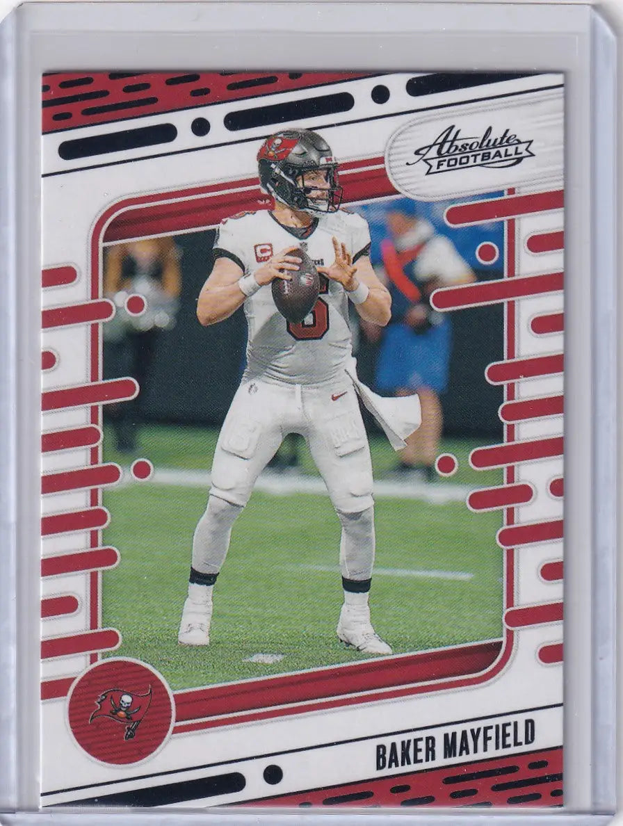 2024 Panini Absolute #95 Baker Mayfield - Tampa Bay Buccaneers - Football Card Single