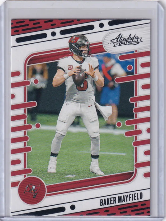 2024 Panini Absolute #95 Baker Mayfield - Tampa Bay Buccaneers - Football Card Single