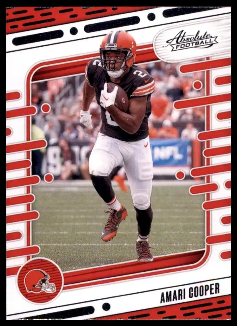 2024 Panini Absolute Amari Cooper #24 Cleveland Browns Football Card NFL Sports - Football Card Single